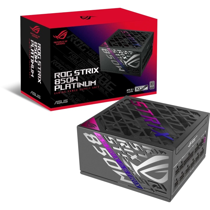 Блок питания ПК ASUS ROG-STRIX-850P-GAMING