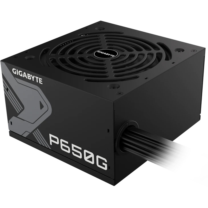 Блок питания Gigabyte ATX 650W GP-P650G 80+ gold (20+4pin) APFC 120mm fan 6xSATA RTL