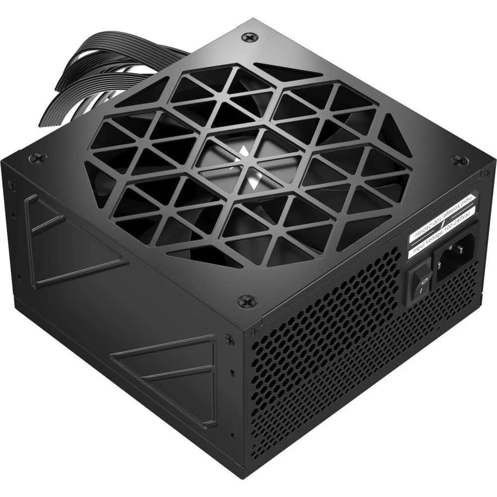 Блок питания 1STPLAYER ACK HA-550AC1, 550Вт, 80 PLUS Standard, 140мм, черный