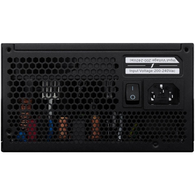 Блок питания 1STPLAYER ACK HA-550AC1, 550Вт, 80 PLUS Standard, 140мм, черный