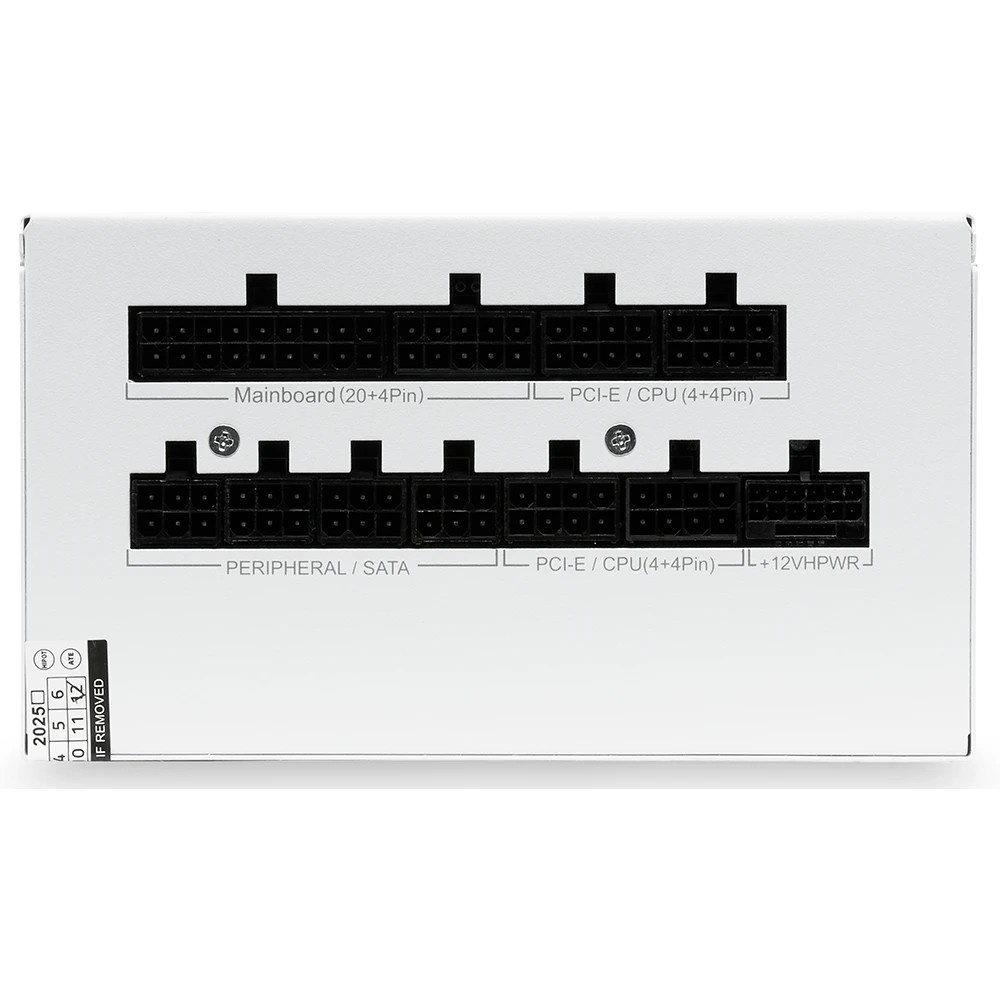 Блок питания HSPD, 850W 80 PLUS  Gold (ATX, 3.1, PCIe 5.1, Full modular, 1x24(20+4)pin mesh 550mm, 2