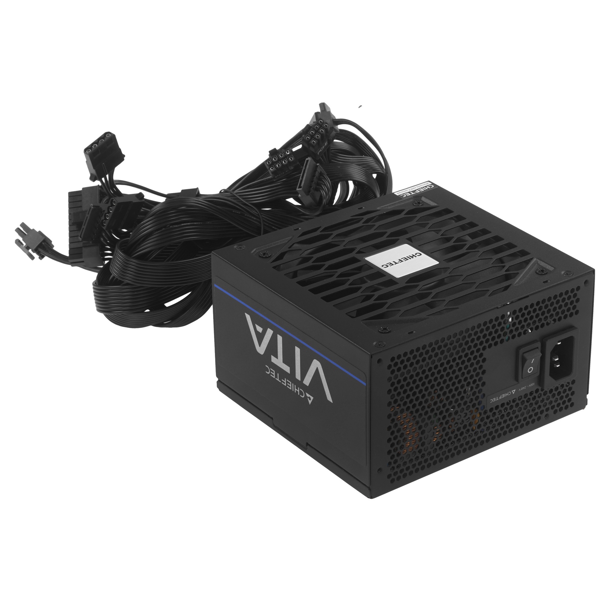 Блок питания Chieftec Vita SM3 BPX-850-C (ATX 3.1, 850W, 80 PLUS BRONZE, Active PFC, 120mm fan, Semi