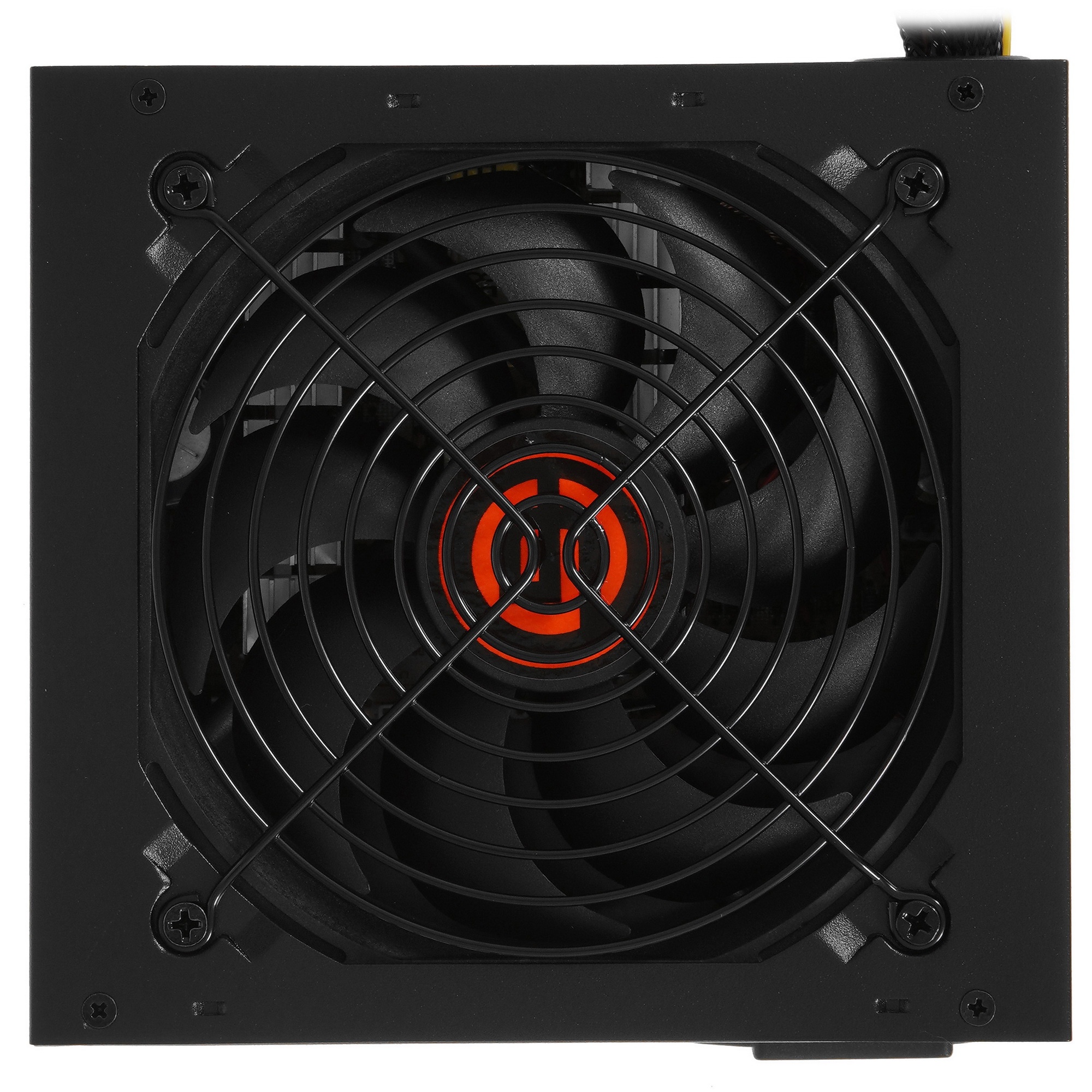 Блок питания Ginzzu CB500 12CM black,24+4p,PCI-E, 4*SATA, 3*IDE,оплетка MB, кабель питания
