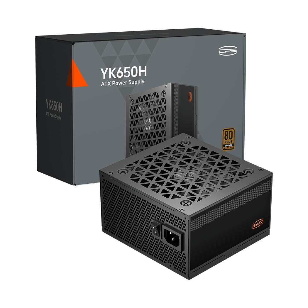 Блок питания ПК Power Supply PCCooler, 650W 80+ Bronze (ATX, ATX 2.52, Non-modular, 1x24(20+4)pin 55