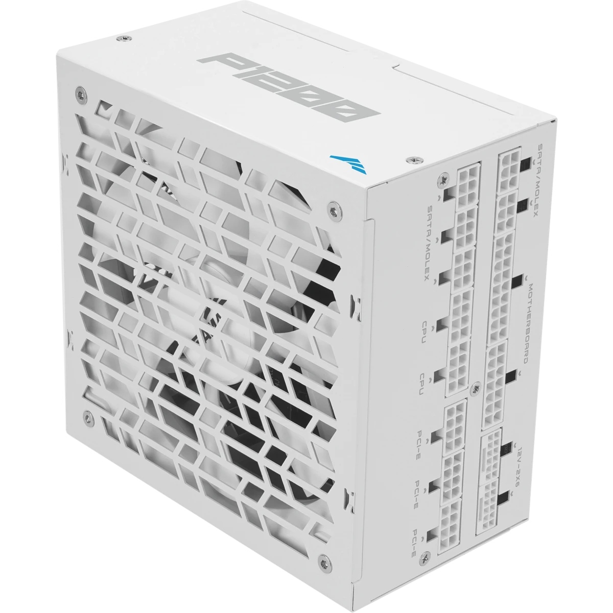 Блок питания SAMA P1200 White (XPH1200-AP), 1200W 80+ Platinum (ATX, 3.1, PCIe 5.0, Full modular, 1x