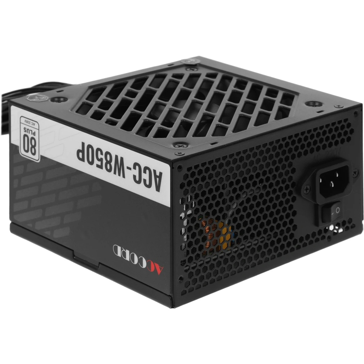 Блок питания Accord ATX 850W ACC-W850P 80+ белый (20+4pin) 120mm fan 6xSATA RTL
