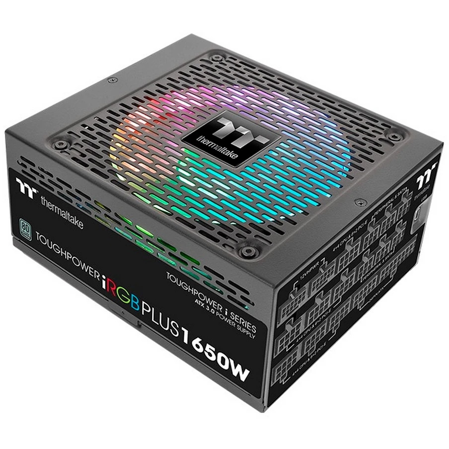 Блок питания Thermaltake Toughpower i/1650W/Fully Modular/Riing Duo/Full Range/Digital/80 Plus Titan