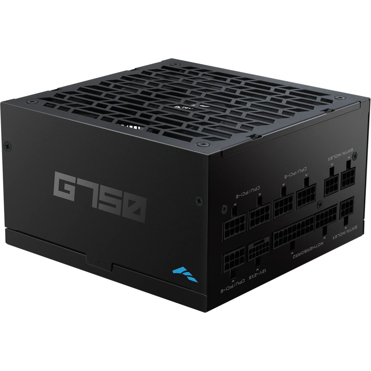 Блок питания SAMA G750 Black (HAT-750yzB1G), 750W 80+ Gold (ATX, 3.1, PCIe 5.0, Full modular, 1x24(2