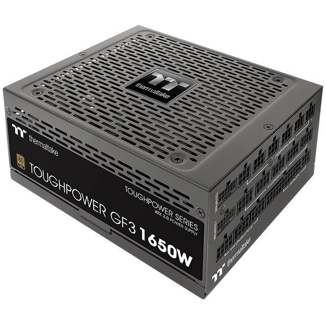 Блок питания Thermaltake ATX 1650W Toughpower GF3 80+ gold (24+4+4pin) APFC 140mm fan color LED 12xS