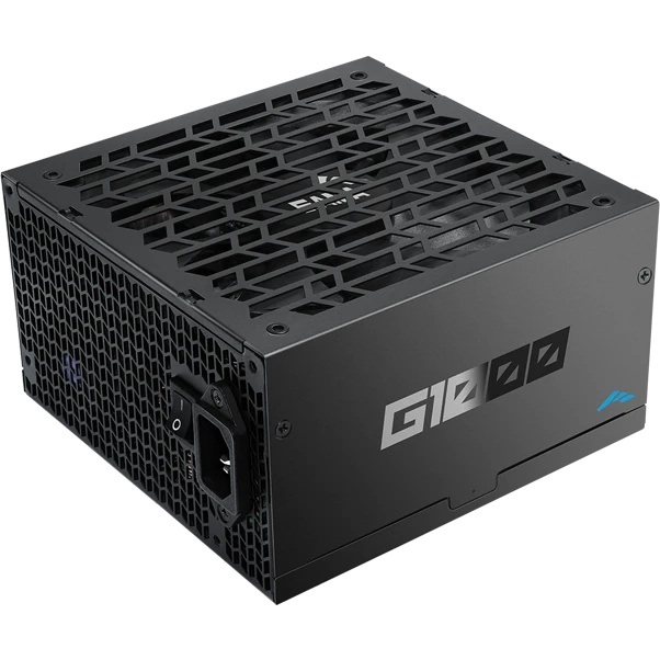 Блок питания SAMA G1000 Black (HAT-1000yzB1G), 1000W 80+ Gold (ATX, 3.1, PCIe 5.0, Full modular, 1x2