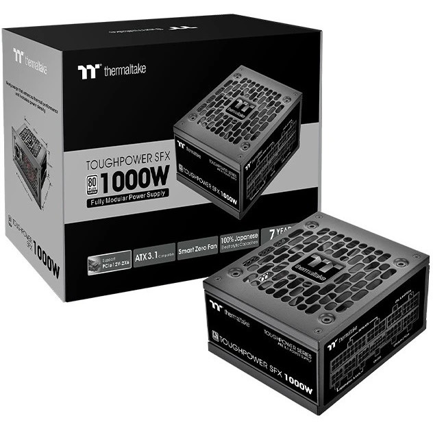 Блок питания Thermaltake SFX 1000W Toughpower SFX1000 Gen.5 80 PLUS  platinum (20+4pin) APFC 90mm fa
