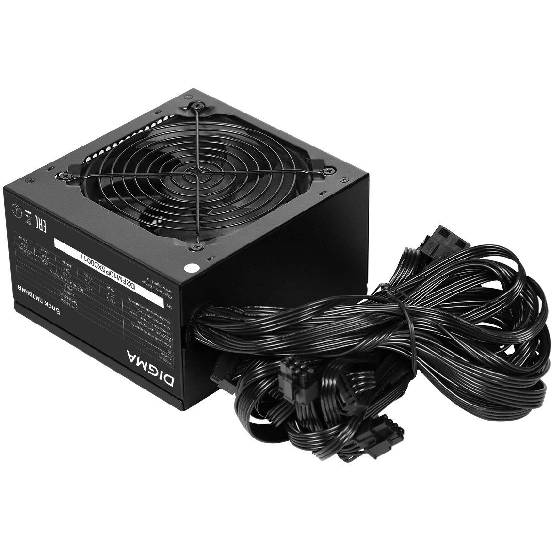 Блок питания Digma ATX 650W DPSU-650W (20+4pin) 120mm fan 4xSATA RTL