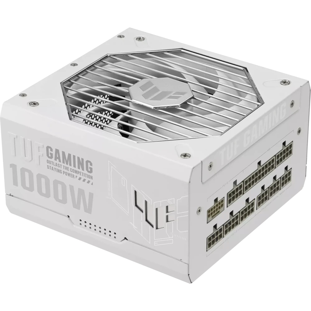 Блок питания ASUS TUF-GAMING-1000G-WHITE /PSU, CE+UK (90YE00S5-B0NA00)