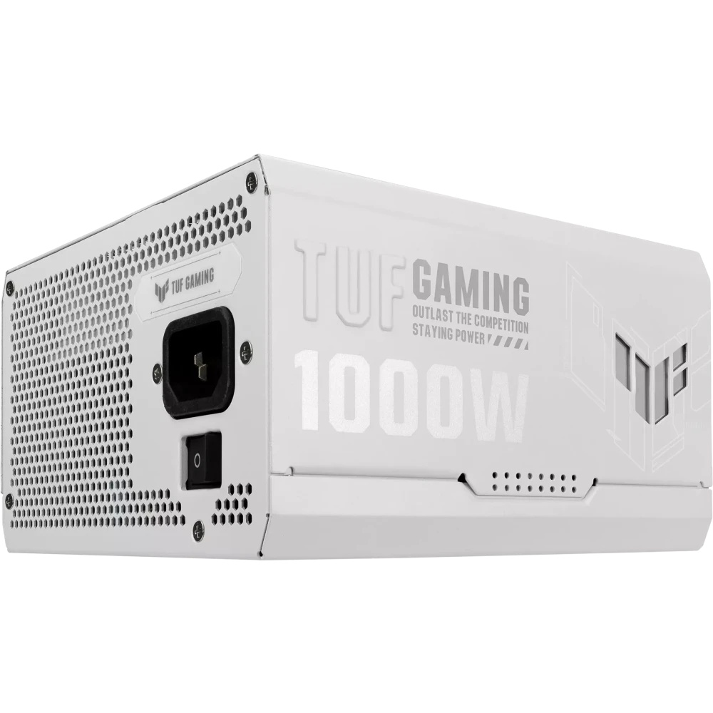Блок питания ASUS TUF-GAMING-1000G-WHITE /PSU, CE+UK (90YE00S5-B0NA00)