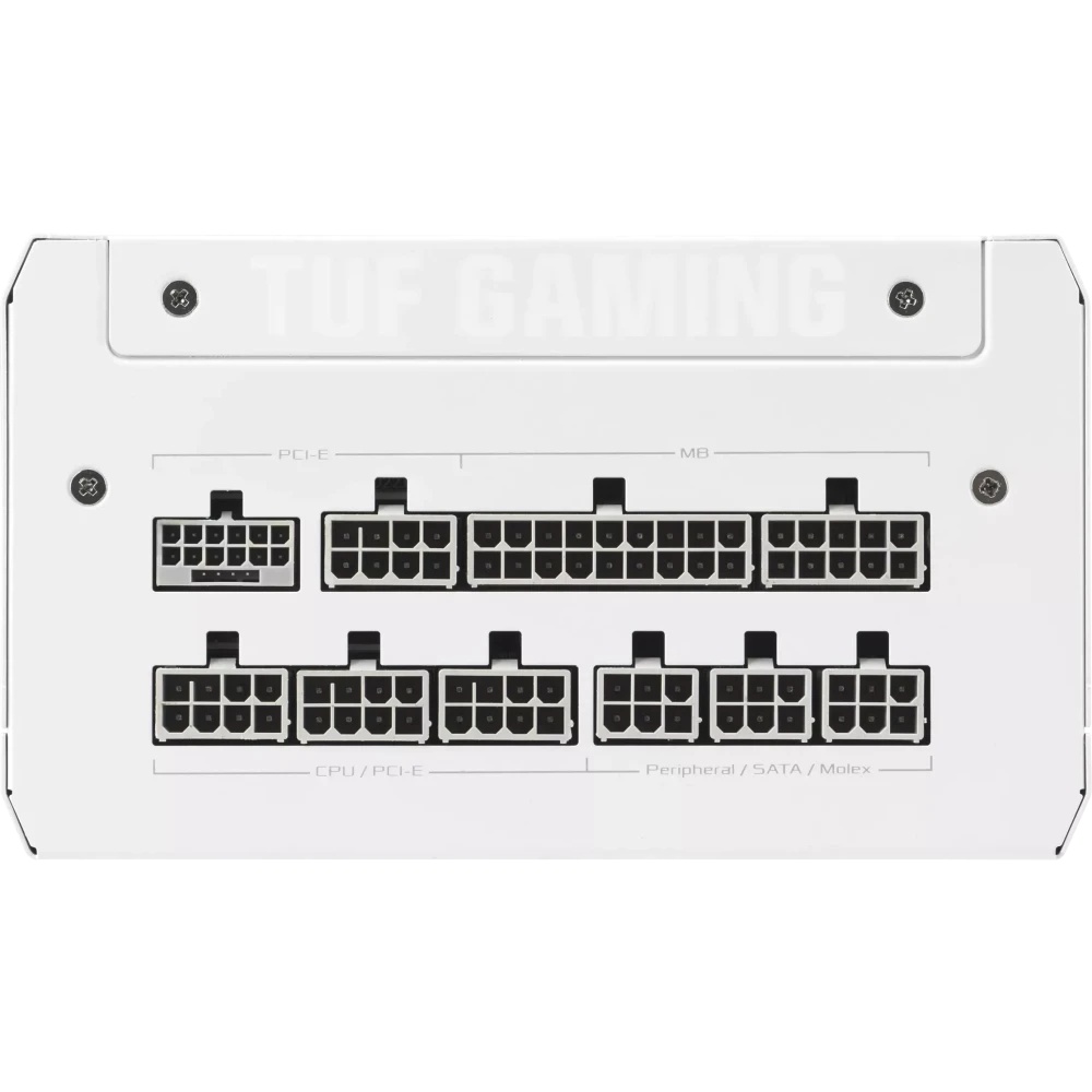 Блок питания ASUS TUF-GAMING-1000G-WHITE /PSU, CE+UK (90YE00S5-B0NA00)