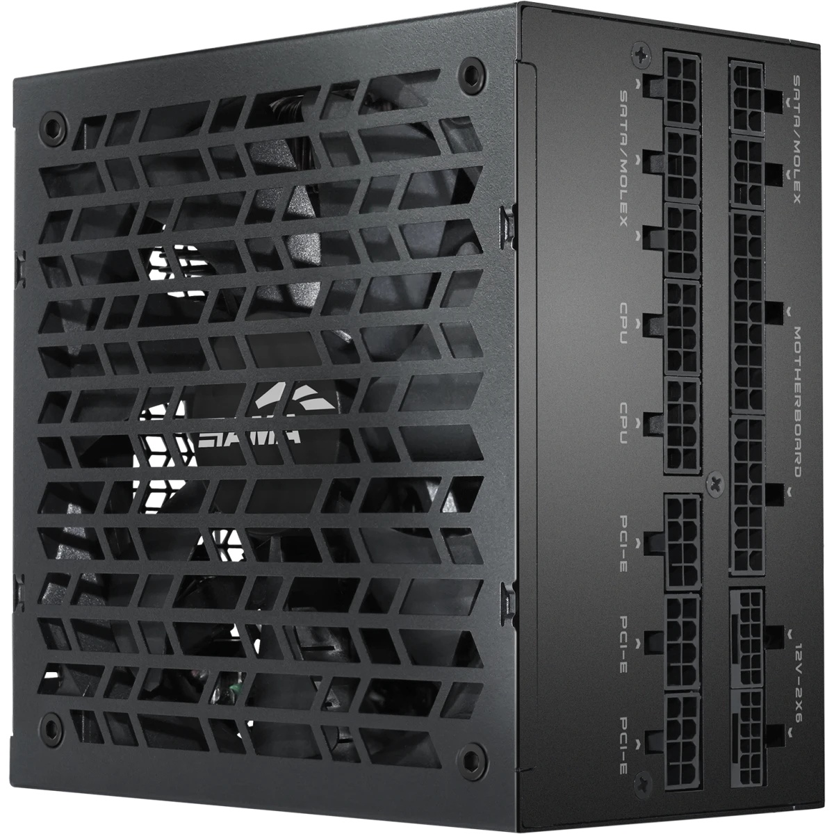 Блок питания SAMA P1200 Black (XPH1200-AP), 1200W 80+ Platinum (ATX, 3.1, PCIe 5.0, Full modular, 1x