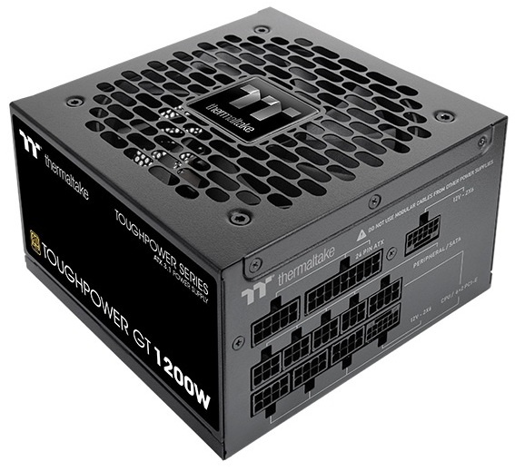 Блок питания Thermaltake ATX 1200W Toughpower GT 80+ gold 24pin APFC 120mm fan 6xSATA Cab Manag RTL