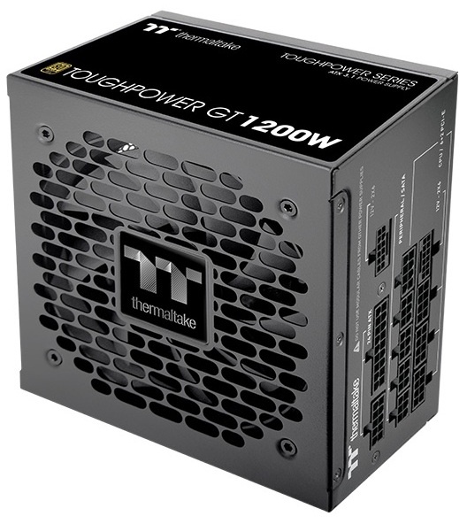 Блок питания Thermaltake ATX 1200W Toughpower GT 80+ gold 24pin APFC 120mm fan 6xSATA Cab Manag RTL