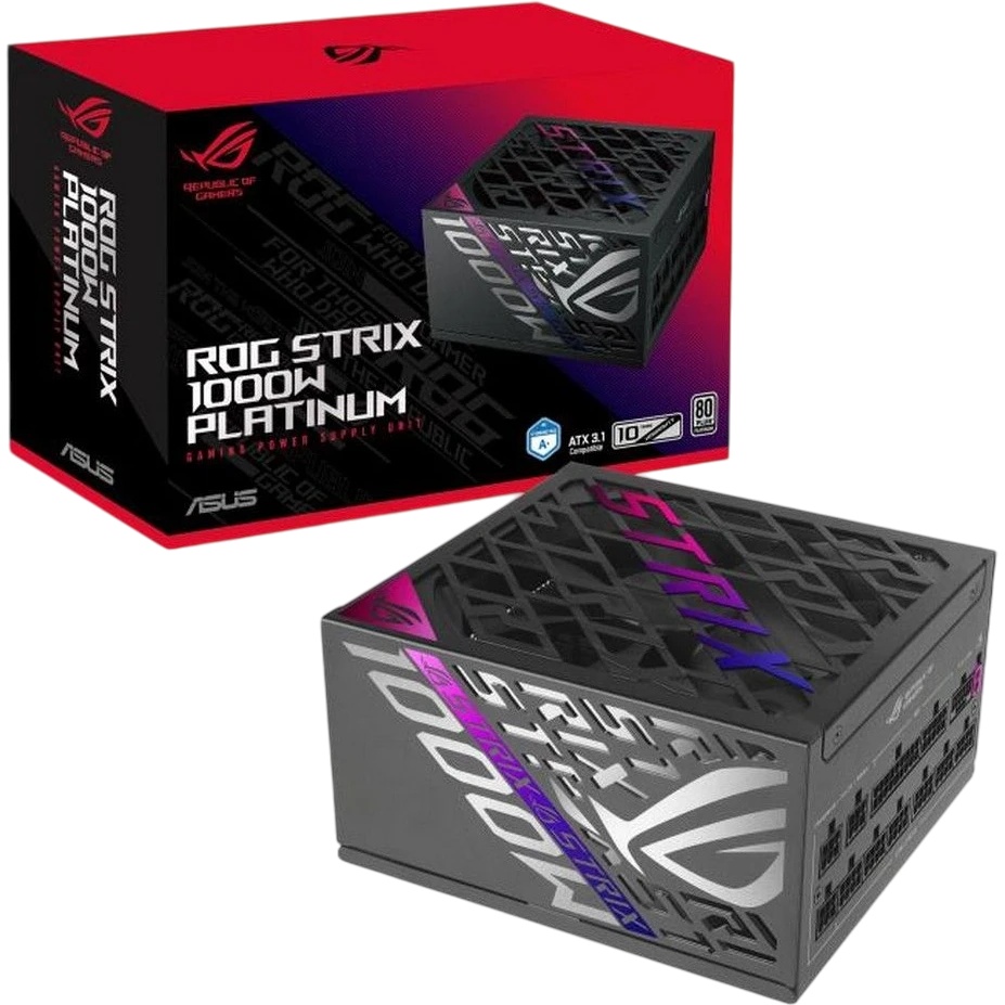 Блок питания ПК ASUS ROG-STRIX-1000P-GAMING