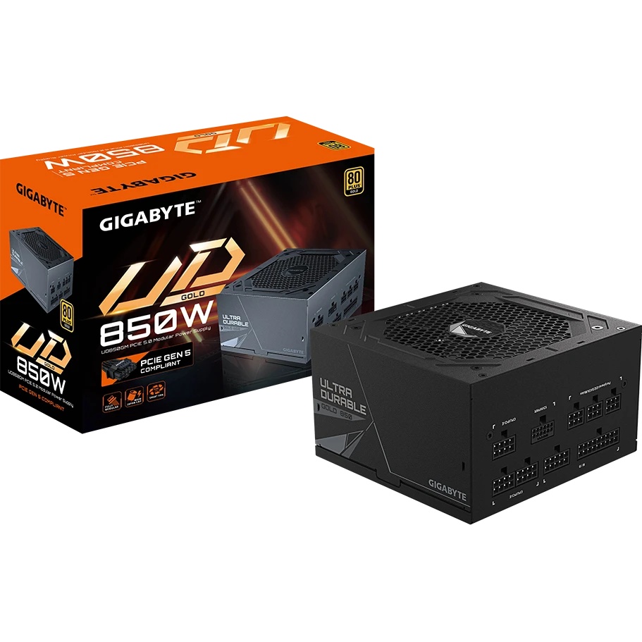 Блок питания Gigabyte UD850GM PG5 GP-UD850GM PG5 850W, 80 PLUS, Gold, Полностью модульный, PCIe Gen
