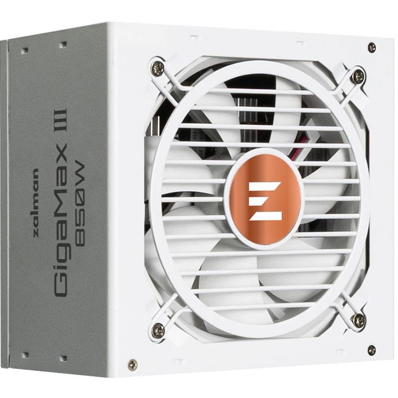 Блок питания Zalman ZM850-GV3 WH, 850W, ATX12V v3.0, Gen 5.0, APFC, 12cm Fan, 80+ Bronze, Retail