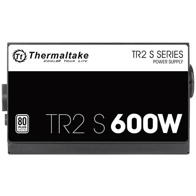 Блок питания Thermaltake TR2 S (PS-TRS-0600NPCWEU-2), 80 PLUS, 120мм, черный