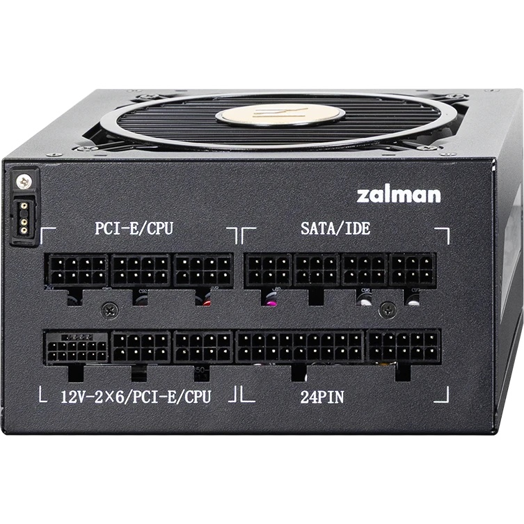 Блок питания Zalman ZM1200-TMX2 VIEW, 1200W, ATX12V v3.0, APFC, 12cm Fan, 80+ Gold Gen5, Full Modula