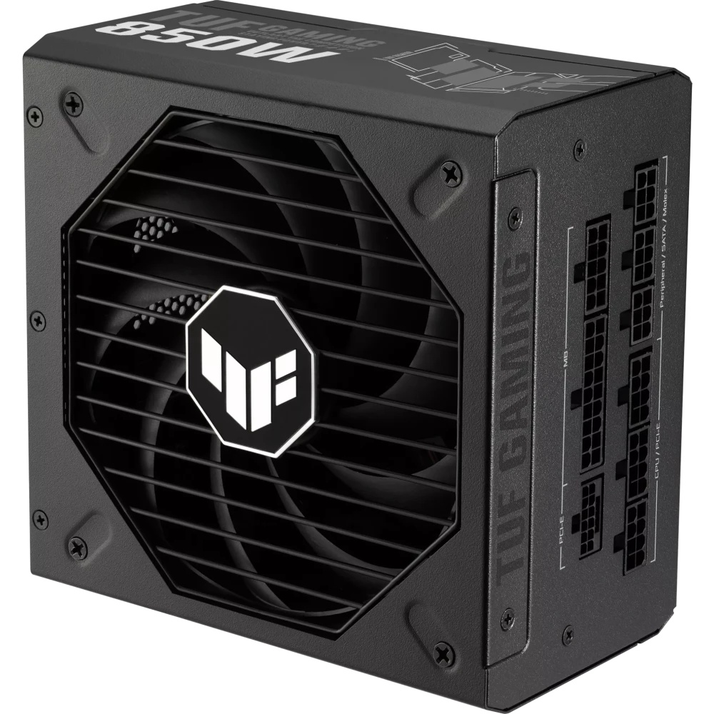 Блок питания ASUS TUF-GAMING-850G (90YE00S2-B0NA00), 850Вт, 80 PLUS Gold, 135мм, модульный, черный