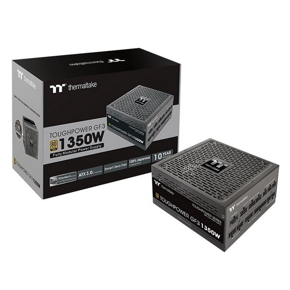 Блок питания Thermaltake Toughpower GF3 (PS-TPD-1350FNFAGE-4), 1350Вт, 80 PLUS Gold, 140мм, модульны