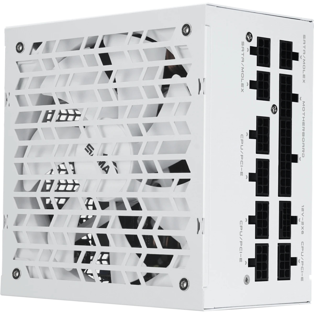 Блок питания SAMA G750 White (HAT-750yzB1G), 750W 80+ Gold (ATX, 3.1, PCIe 5.0, Full modular, 1x24(2