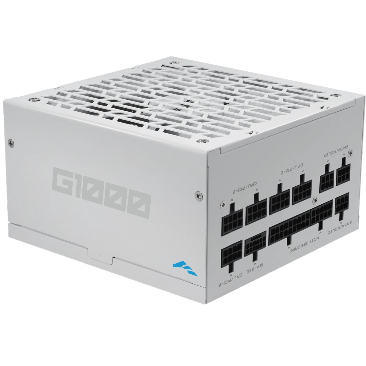 Блок питания SAMA G1000 White (HAT-1000yzB1G), 1000W 80+ Gold (ATX, 3.1, PCIe 5.0, Full modular, 1x2