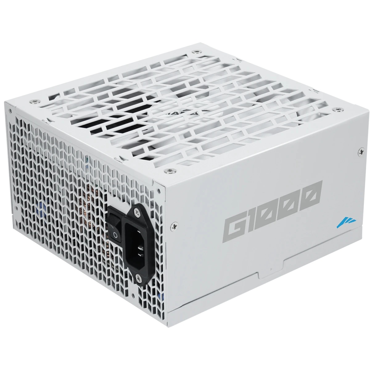 Блок питания SAMA G1000 White (HAT-1000yzB1G), 1000W 80+ Gold (ATX, 3.1, PCIe 5.0, Full modular, 1x2