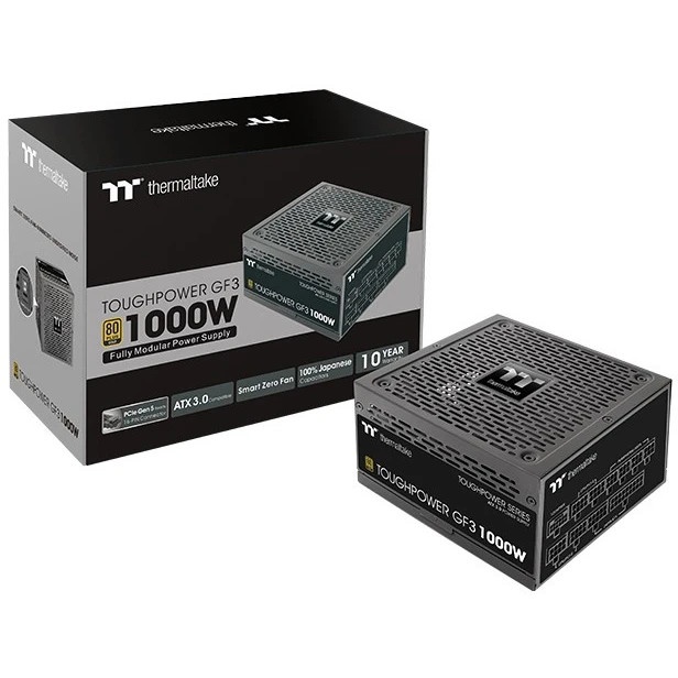 Блок питания Toughpower GF3 1000 TPD-1000AH3FCG 1000W, 80 Plus Gold, Fully Modular (12+4 pin PCIe Ge
