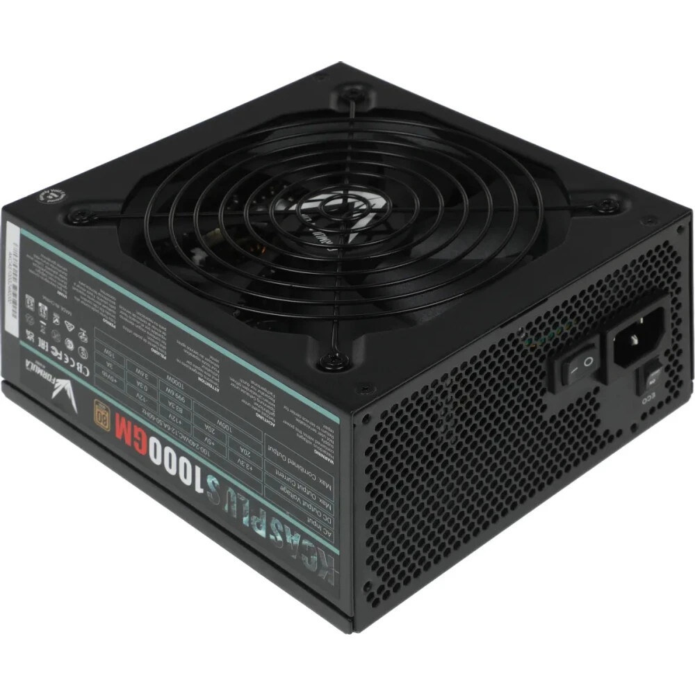 Блок питания Aerocool / Formula 1000W Retail KCAS PLUS 1000GM , 80 PLUS Gold, ATX v2.4, модульный, f