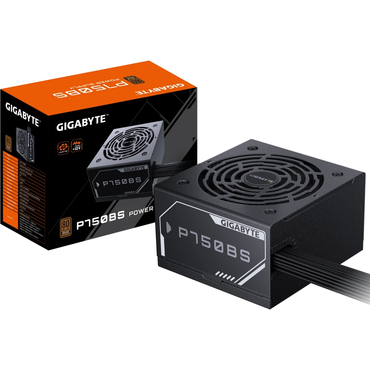 Блок питания ПК Gigabyte P750BS 750W, 80Plus, Bronze, RTL 10