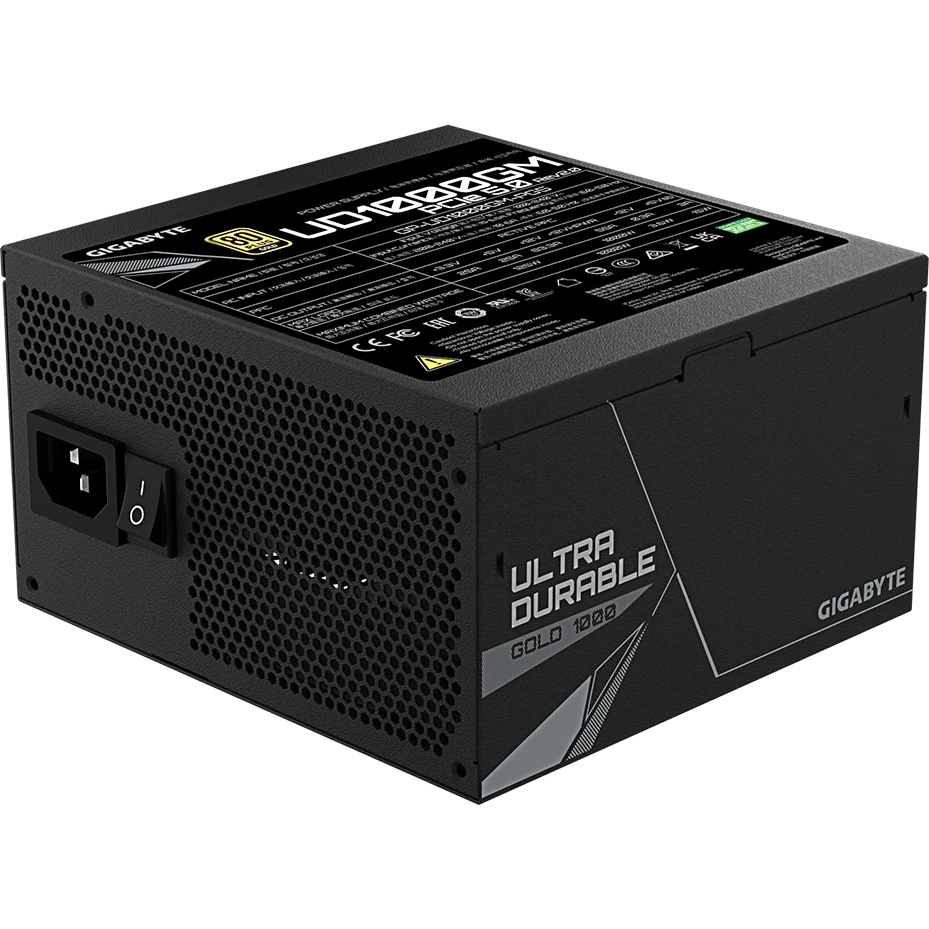 Блок питания Gigabyte UD1000GM PG5 V2 GP-UD1000GM PG5 1000W, 80Plus, Gold, Полностью модульный, PCIe