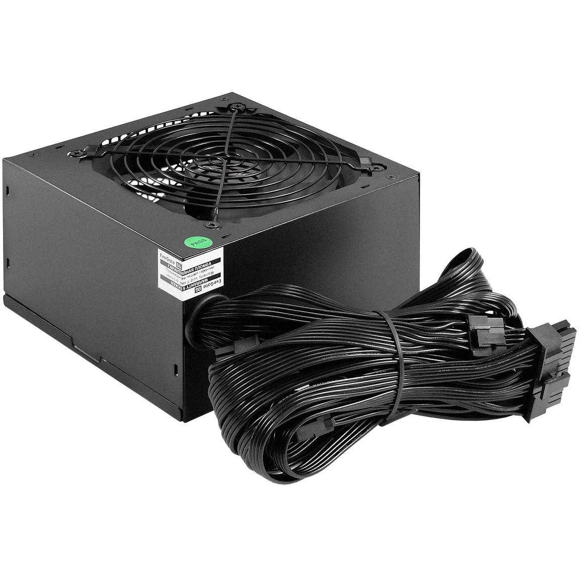 Блок питания 450W ExeGate 80 PLUS® Bronze 450PPH-OEM (ATX, APFC, КПД 88% (80 PLUS Bronze), 12cm fan,