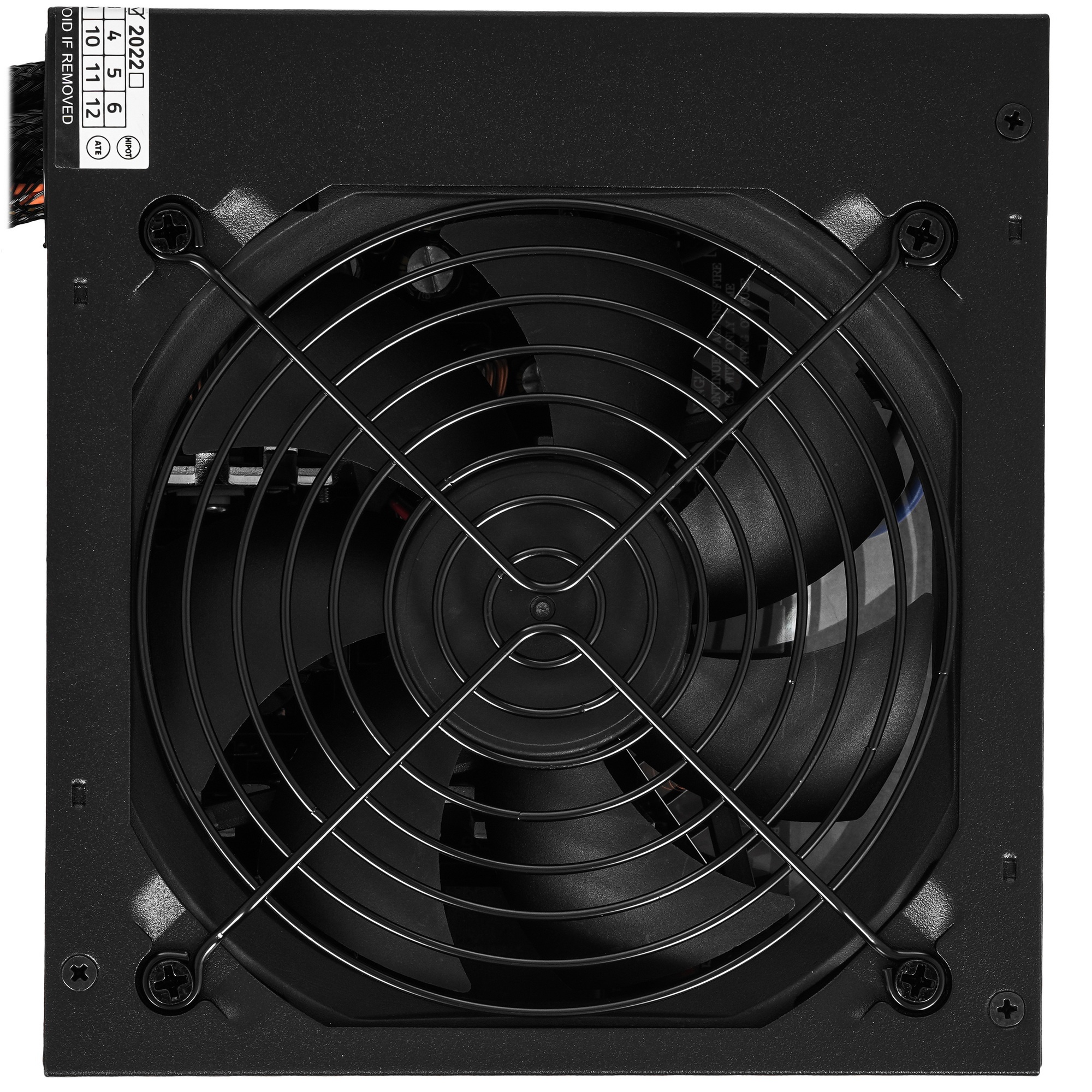 Блок питания CROWN CM-PS500W PRO (ATX, 500W, 80 PLUS SILVER 89%, APFC 20+4in 500mm, длина корпуса 14