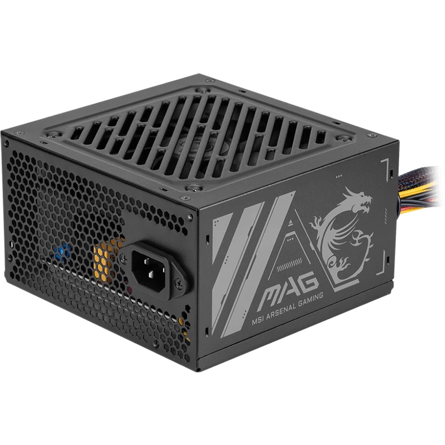 Блок питания ПК MSI MAG A500N-H 500W, Non-Modular