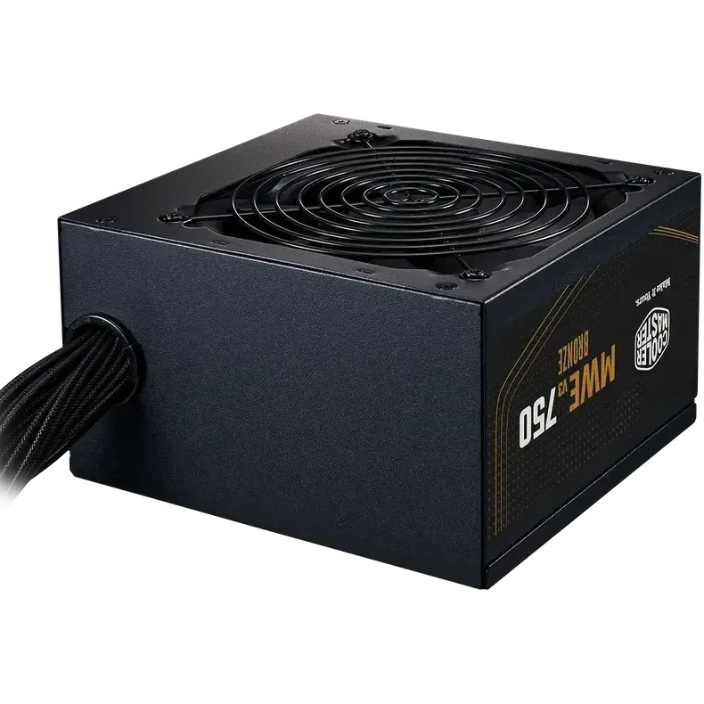 Блок питания Cooler Master ATX 750W MWE Bronze V3 Gen.5 80 PLUS bronze 24pin APFC 120мм fan 6xSATA R