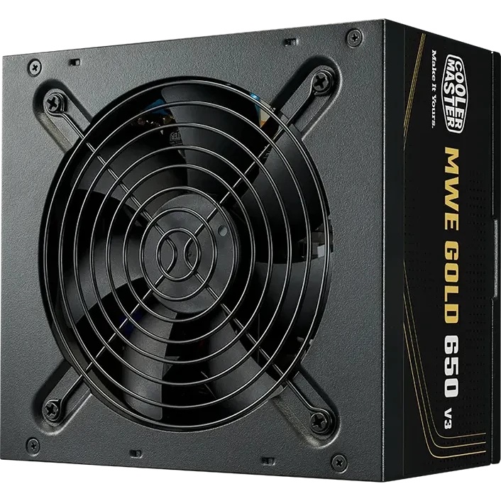 Блок питания Cooler Master ATX 650W Gold V3 Gen.5 80 PLUS gold 24pin APFC 120мм fan 12xSATA RTL