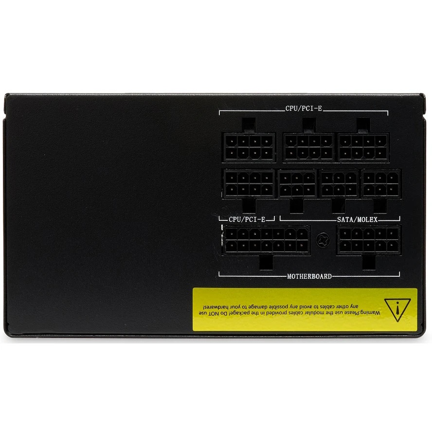 Блок питания Power Supply HSPD, 750W 80 PLUS Gold (ATX, 2.52, Full modular, 1x24(20+4)pin 600мм, 2xC