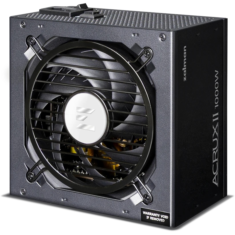 Блок питания Zalman ATX 1000W ZM1000-ARX2 80+ platinum (20+4pin) APFC 120мм fan 12xSATA Cab Manag RT