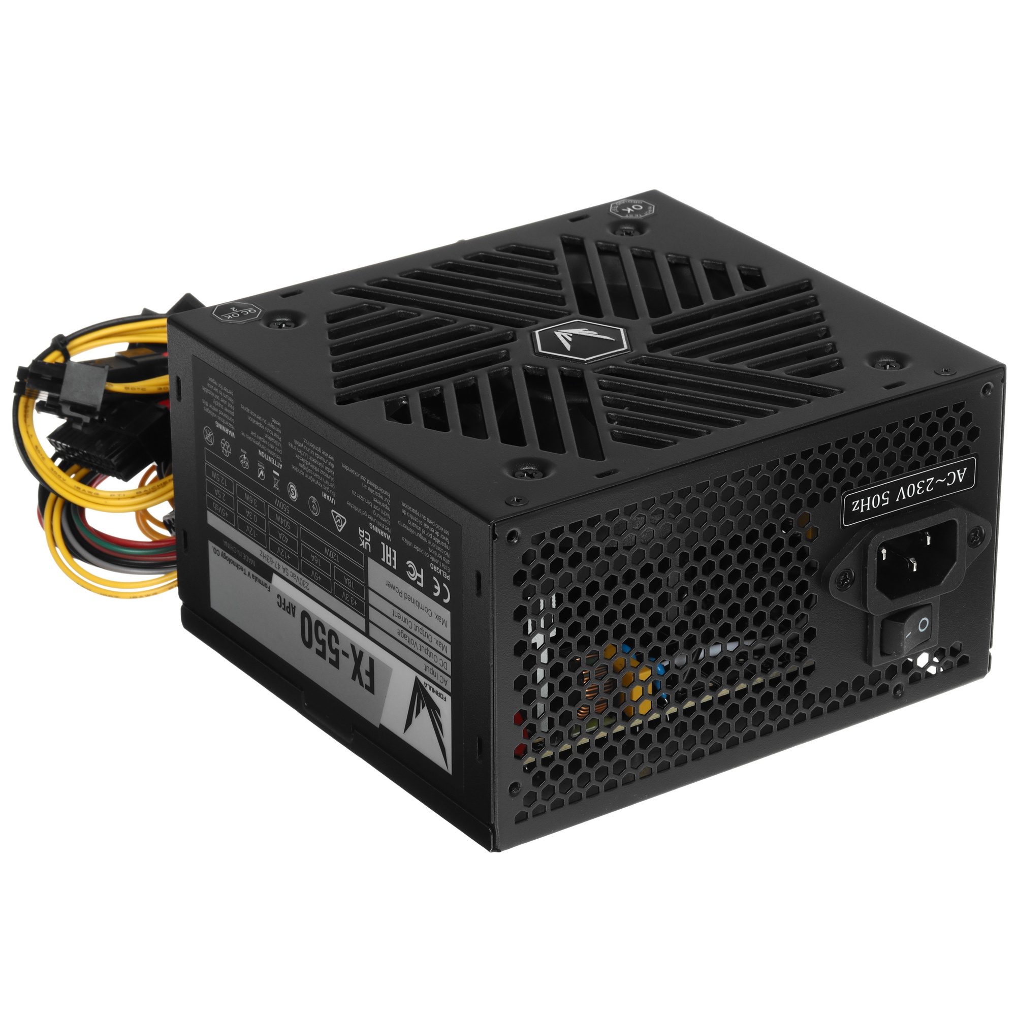 Блок питания Formula V Line FV-550BD, 550W, ATX3.1, APFC, 80+ Bronze, 12cm Fan