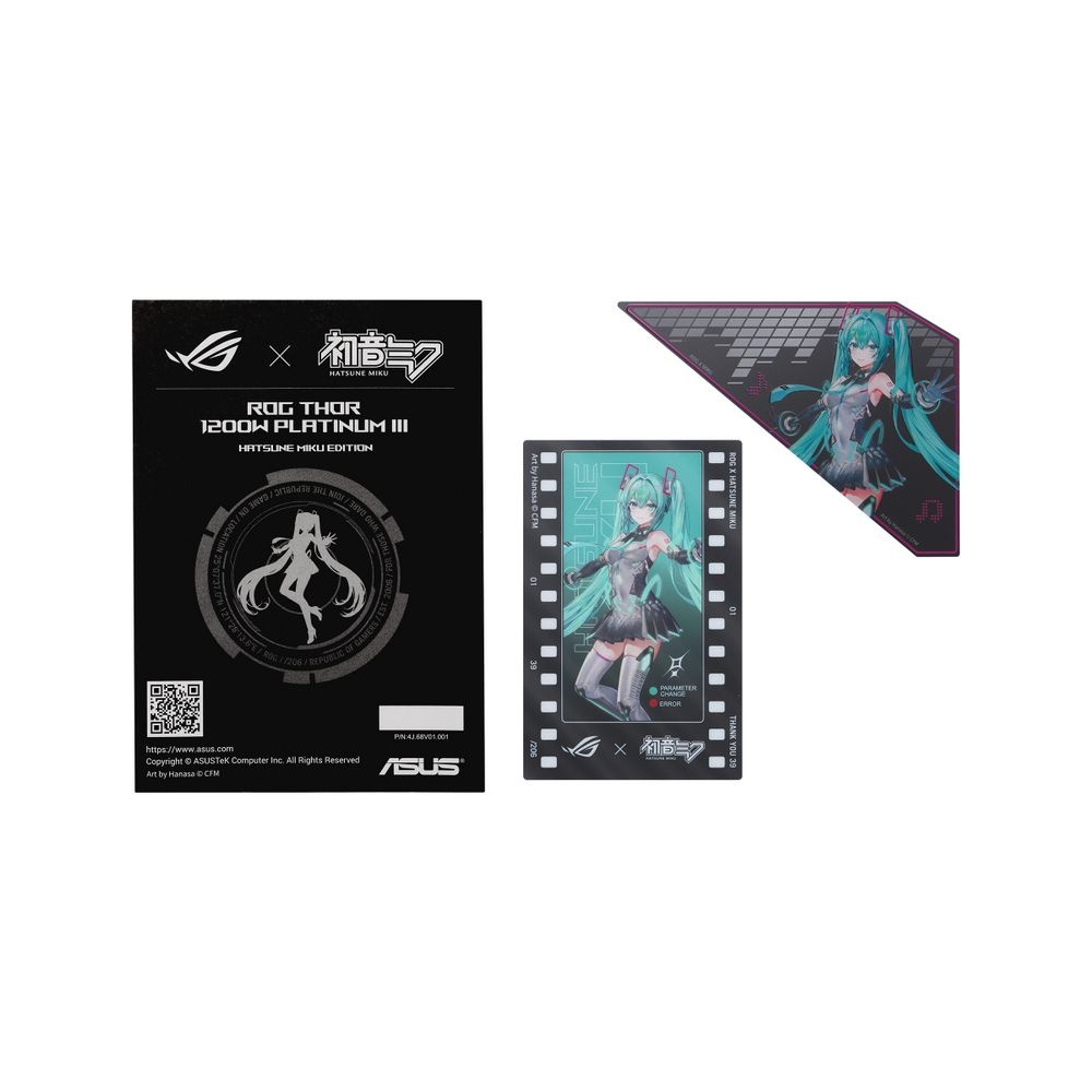 Блок питания ПК ASUS ROG-THOR-1200P3-MIKU