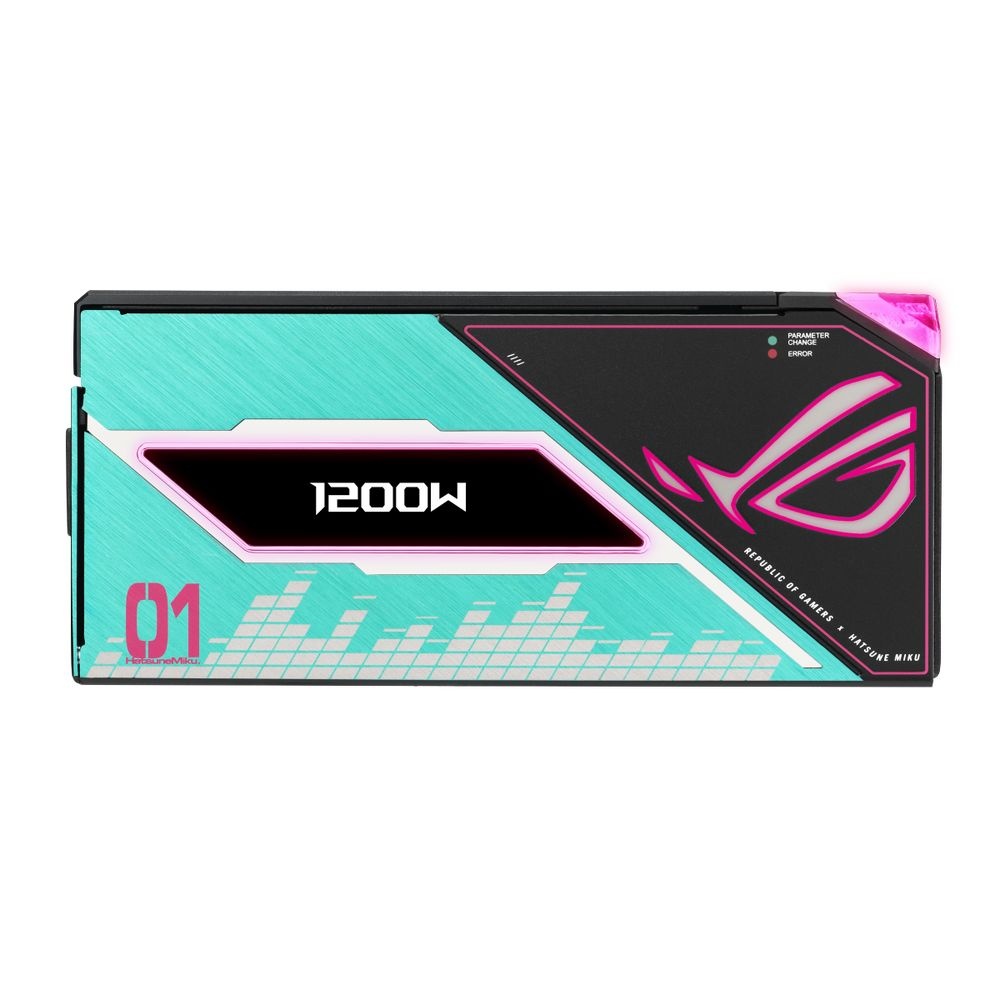 Блок питания ПК ASUS ROG-THOR-1200P3-MIKU