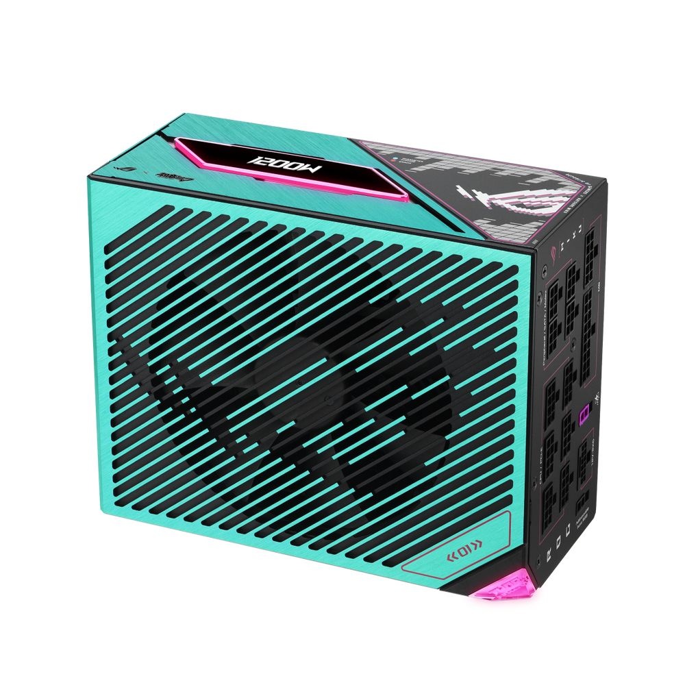 Блок питания ПК ASUS ROG-THOR-1200P3-MIKU