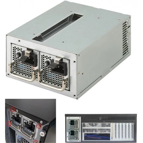 Блок питания серверный FSP FSP700-50RAB 700W, Mini Redundant (ШВГ=150*86*190мм), 80PLUS GOLD, A-PFC,