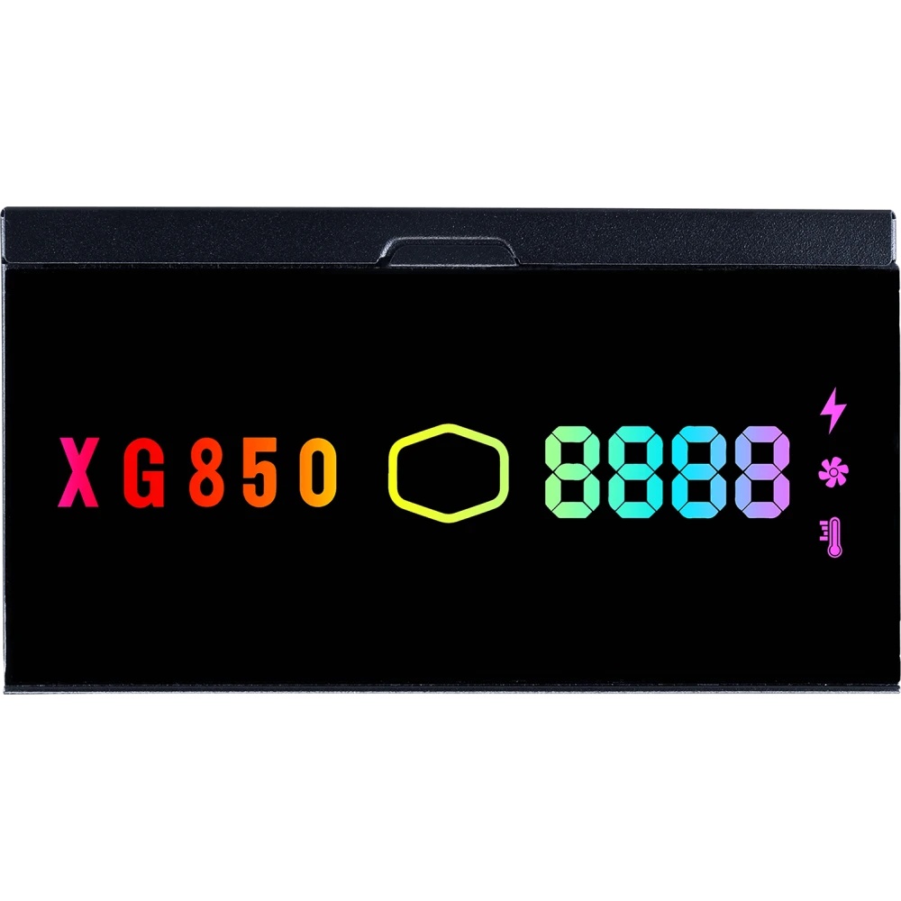 Блок питания Cooler Master XG850, 850Вт, 80 PLUS Platinum, 135мм, модульный, черный