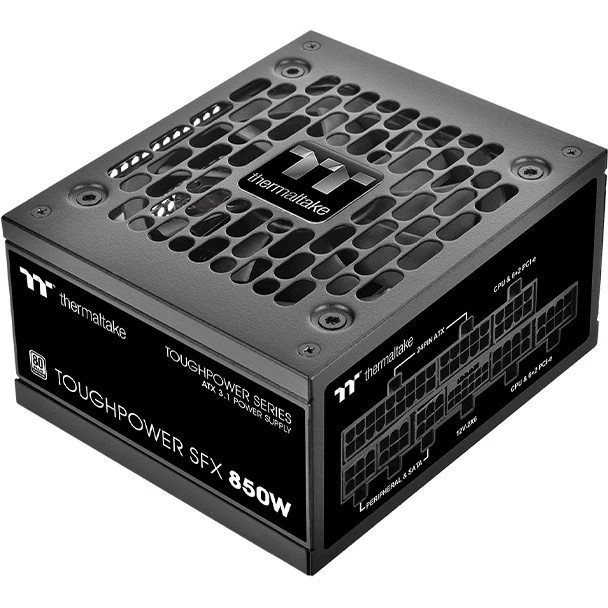 Блок питания Thermaltake SFX 850W Toughpower SFX850 Gen.5 80+ platinum (20+4pin) APFC 90мм fan 8xSAT